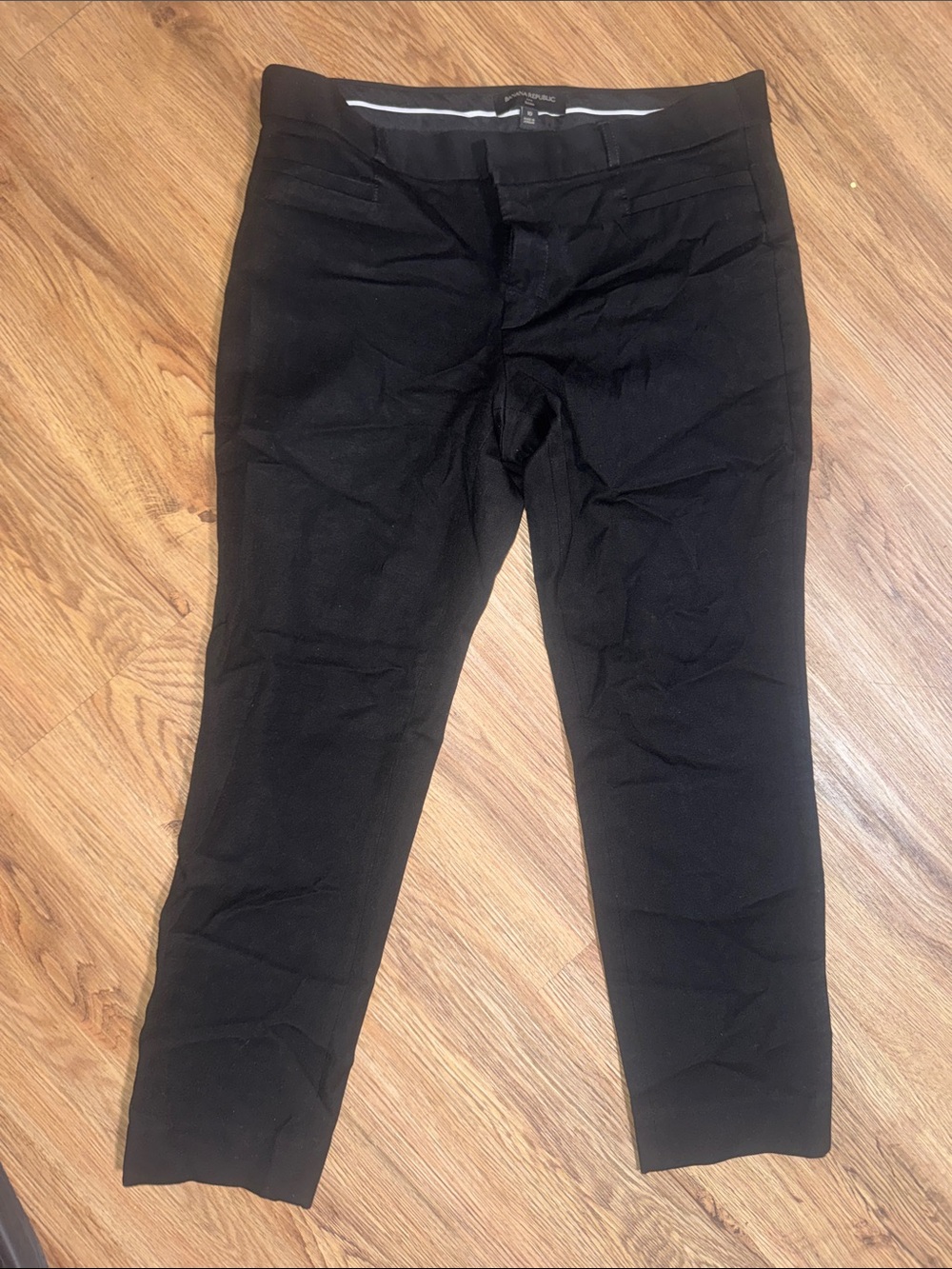 Banana Republic Black Tailored Dress Pants size 10 EUC